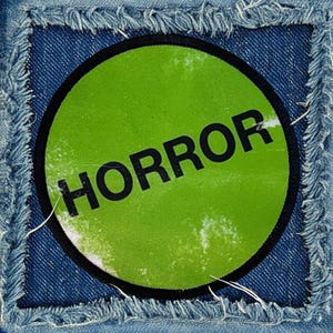 VHS Horror Sticker Patch VHS Horror Patch Horror Patch VHS Horror Sticker Patch Iron On Patch Horror Iron On Patch Punk Patch Battle Vest