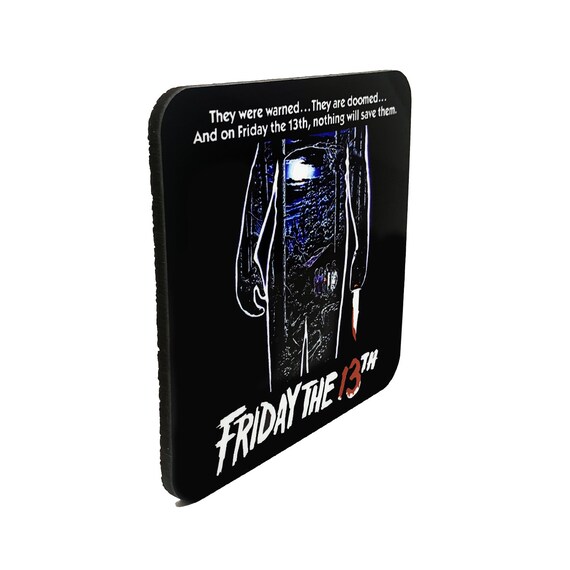 Home & Garden SET OF 4 FRIDAY THE 13TH JASON VOORHEES PERSONALIZED