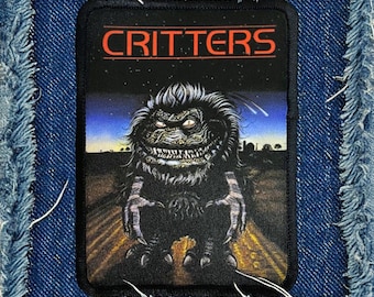 Critters Patch – Critters Movie Iron On Horror Patch – 80s Cult Creature Jacket Patch – Retro Horror Merch