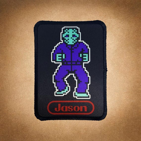 8-bit Jason Patch NES Jason Patch Nintendo Jason Voorhees Patch
