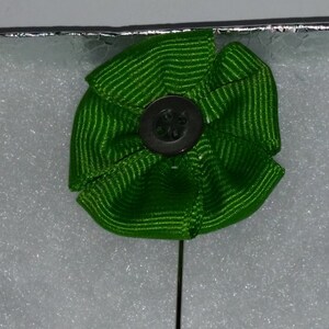 Green Mens Lapel Flower  Lapel Flower   Men&#39;s Flower Lapel   Wedding Lapel Flower   Green Lapel Flower Pin