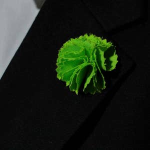 Grüne Herren Revers Blume Anstecknadel Anstecknadel Blume Anstecknadel Anstecknadel