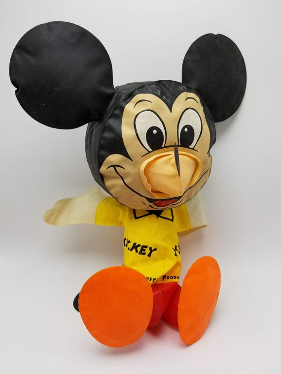 Mickey Mouse Disney Productions Inflatable Toy - Etsy