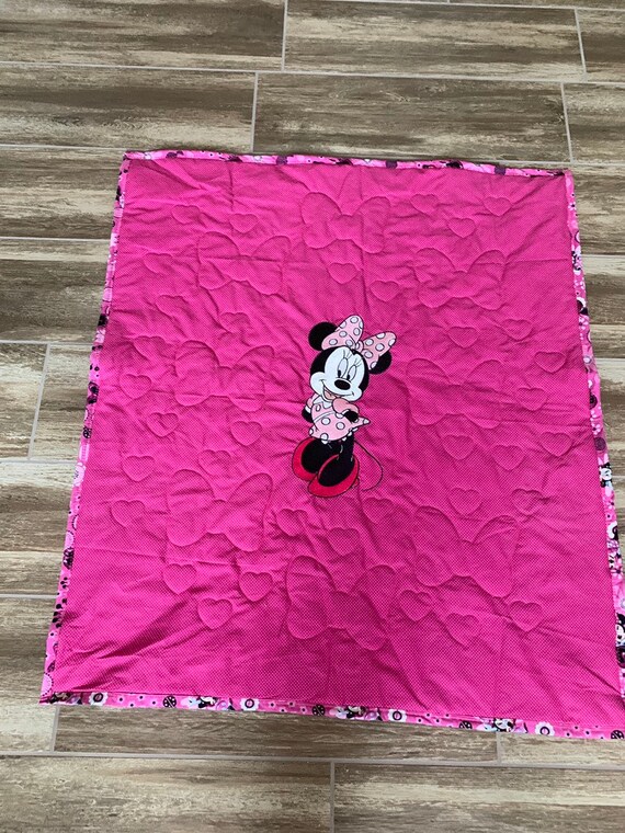 Minnie Mouse Blanket Etsy
