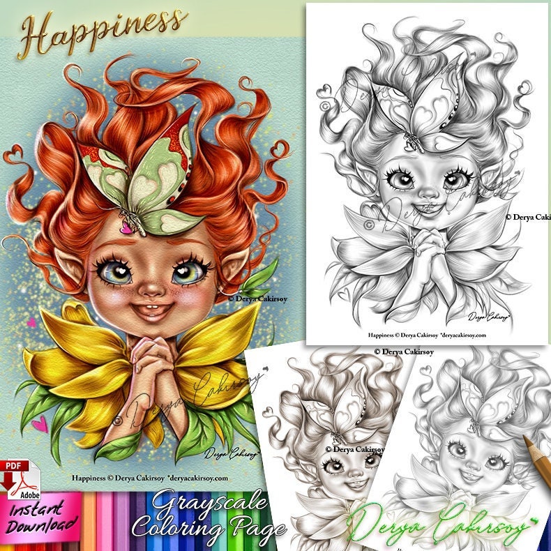 Cups of Joy Coloring & Craft: Inspirational Adult Coloring Book