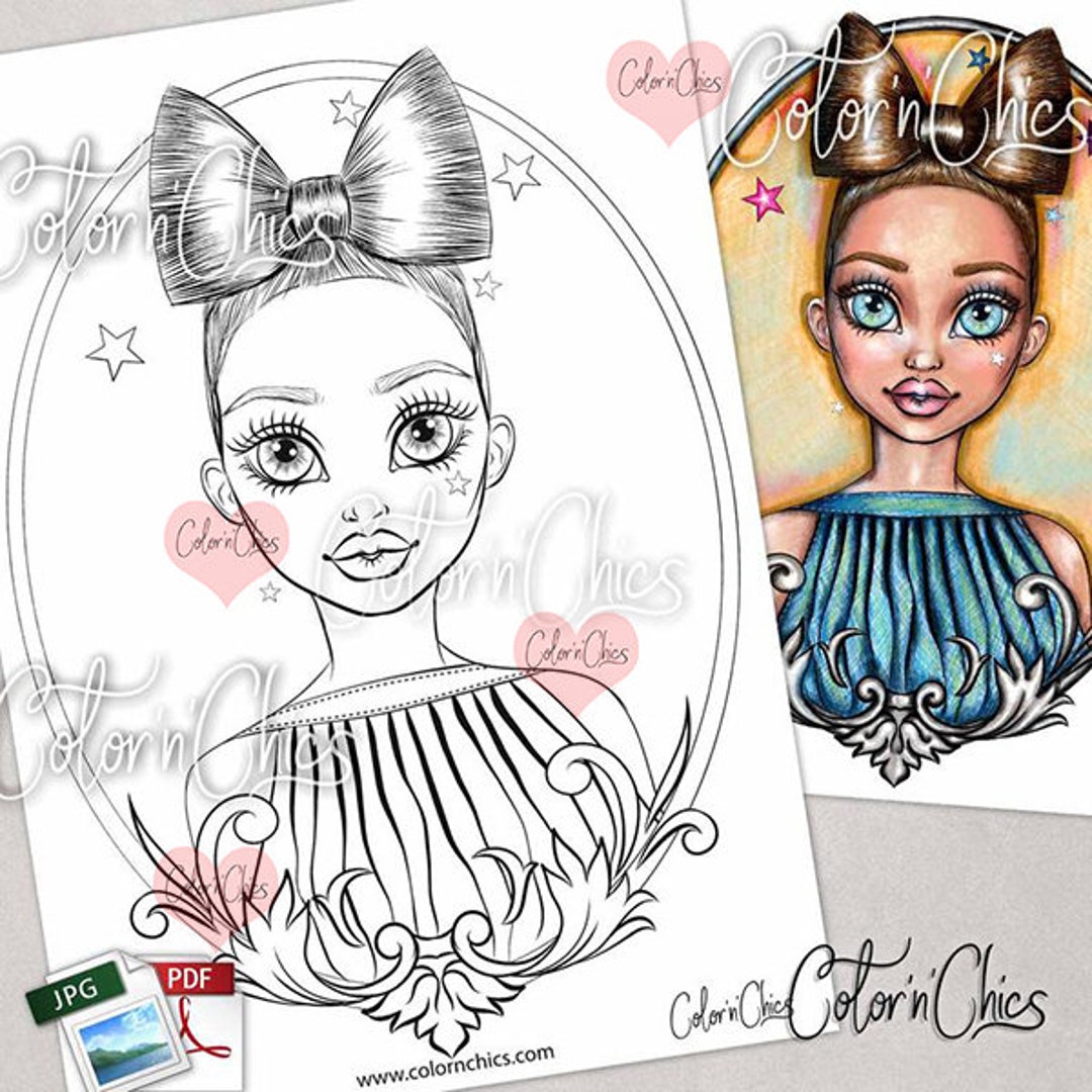 April.premium Coloring Page for Adults and Children,instant Download