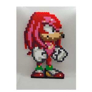 Sonic Advance Style Pixel Perler Bead Art Accessory Display -  Sweden