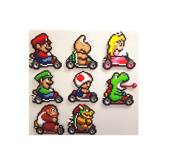 Featured image of post Hama Bead Mario Kart Mario kart ink thing perler bead pattern