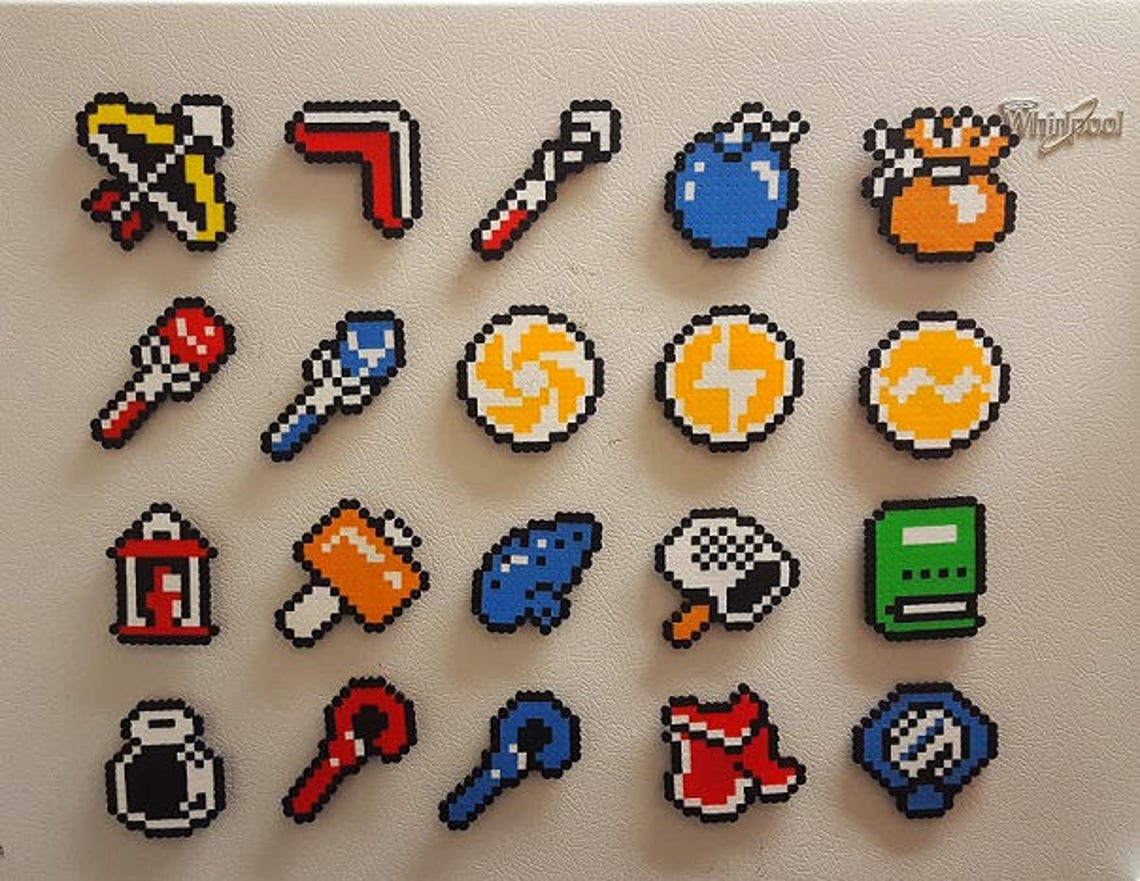 Legend of Zelda Perler Bead Art a Link to the Past Bead Etsy Australia