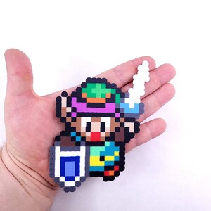 Zelda, Perler Beads, Link, Legend of Zelda, the legend of zelda, pixel art, breath of the wild, zelda cosplay, snes, geek, Nintendo