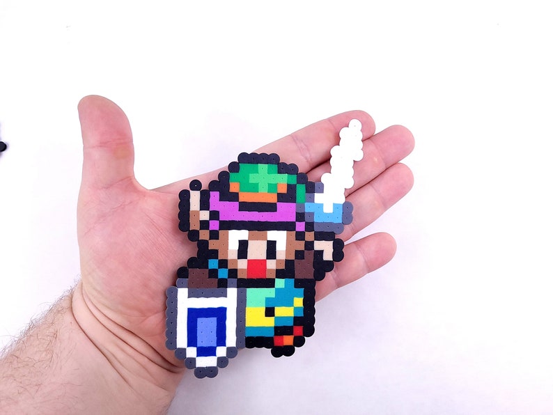 Zelda, Perler Beads, Link, Legend of Zelda, the legend of zelda, pixel art, breath of the wild, zelda cosplay, snes, geek, Nintendo
