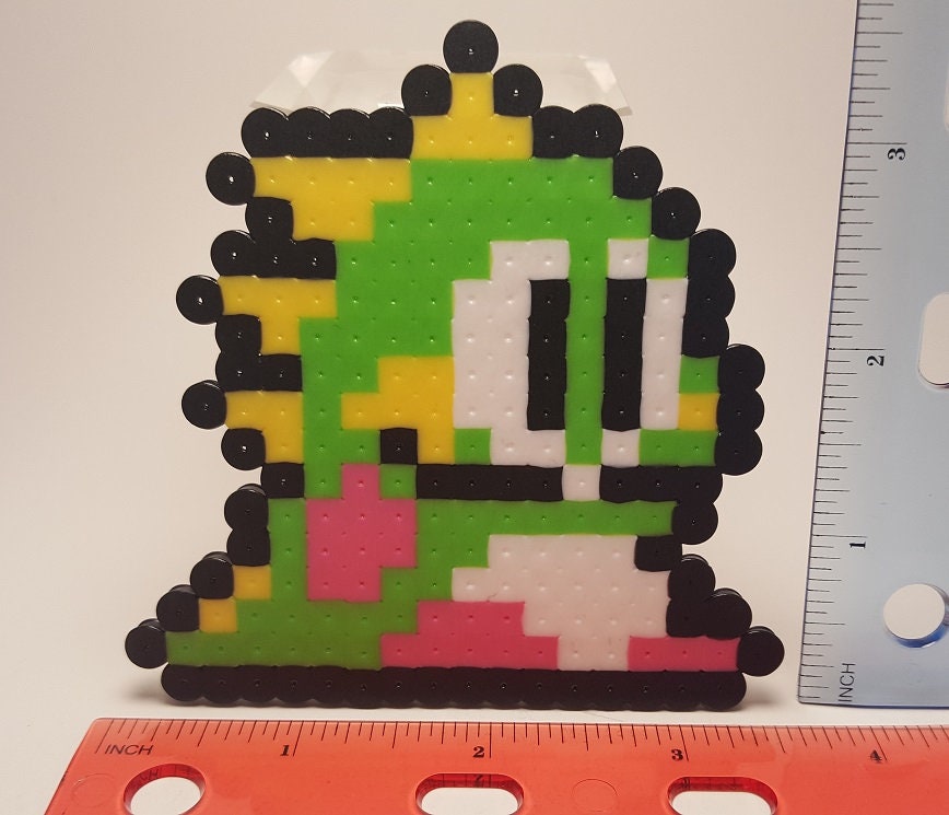 Bubble Bobble Perler Pixel Art with magnet option -  Portugal