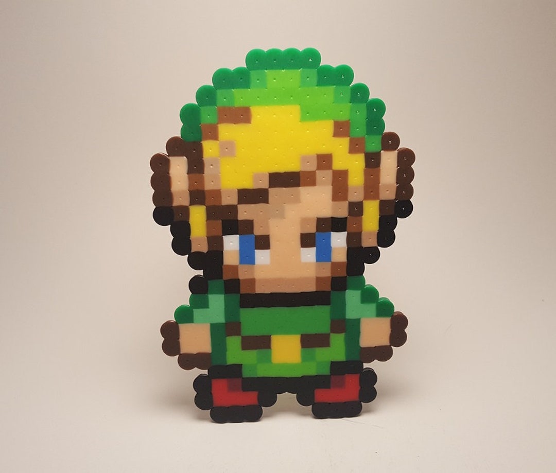 Legend of Zelda Link Perler Beads Zelda Nintendo Art 