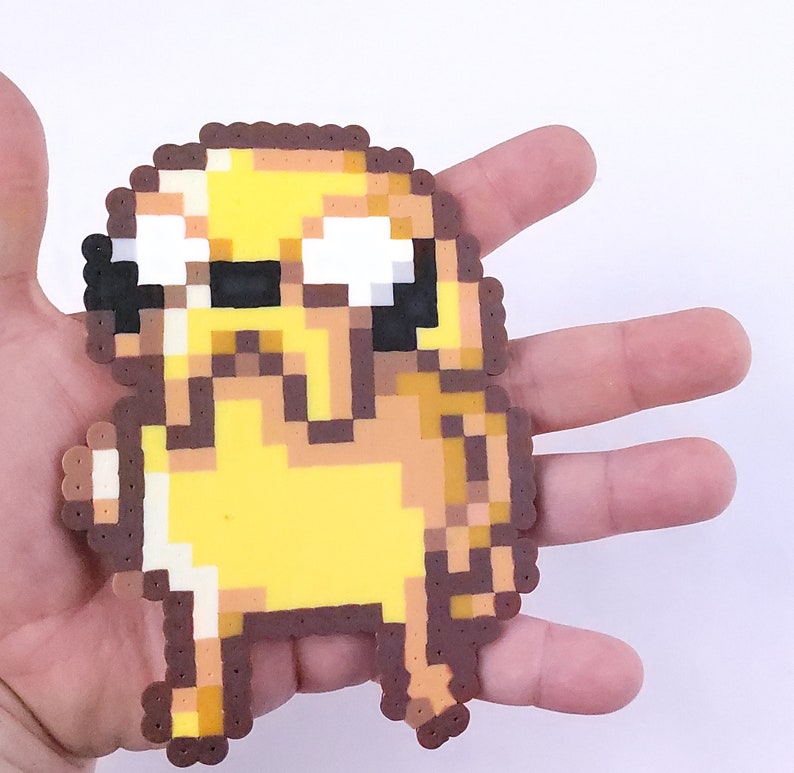 Finn, jake, Adventure time, perler, Finn the Dog, Jake the Human, kandi, hama, beads, cartoon, 8 bit perler, bead fan art