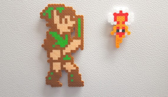 Legend Of Zelda Link Perler Beads Etsy