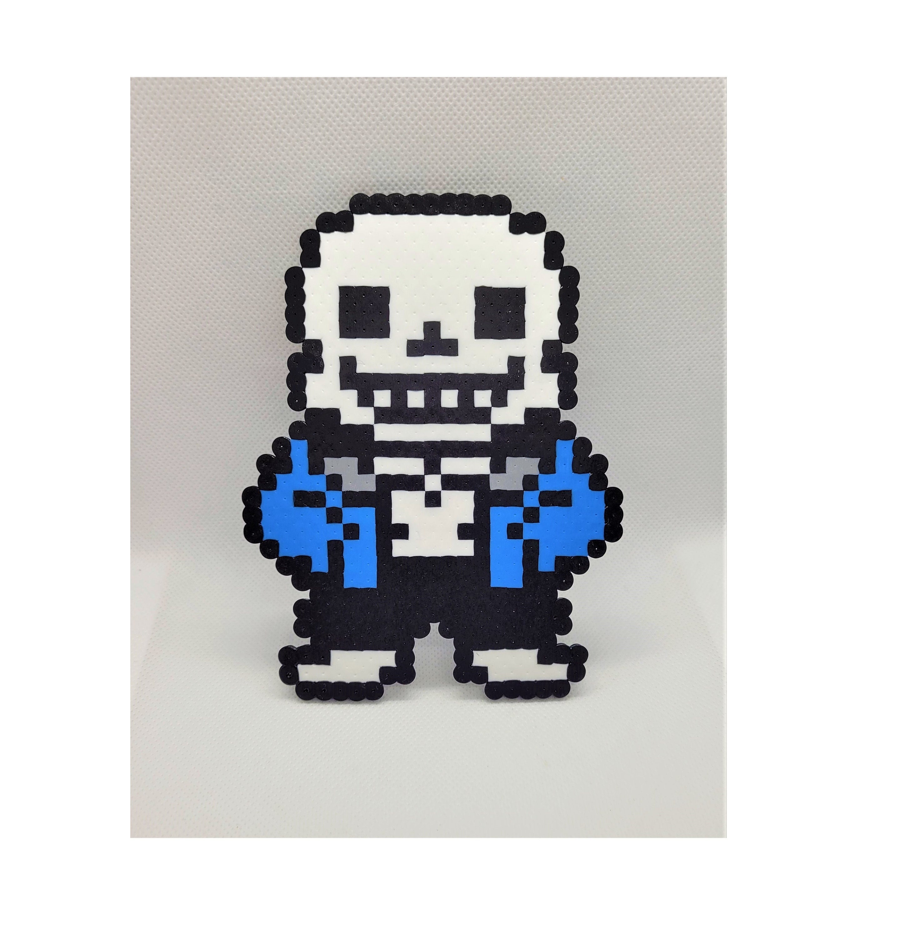 Sans pixel art by me, because the only thing I'm good at drawing, is pixel  art. (I'm still not too good, but it's better than drawing on paper) :  r/Undertale