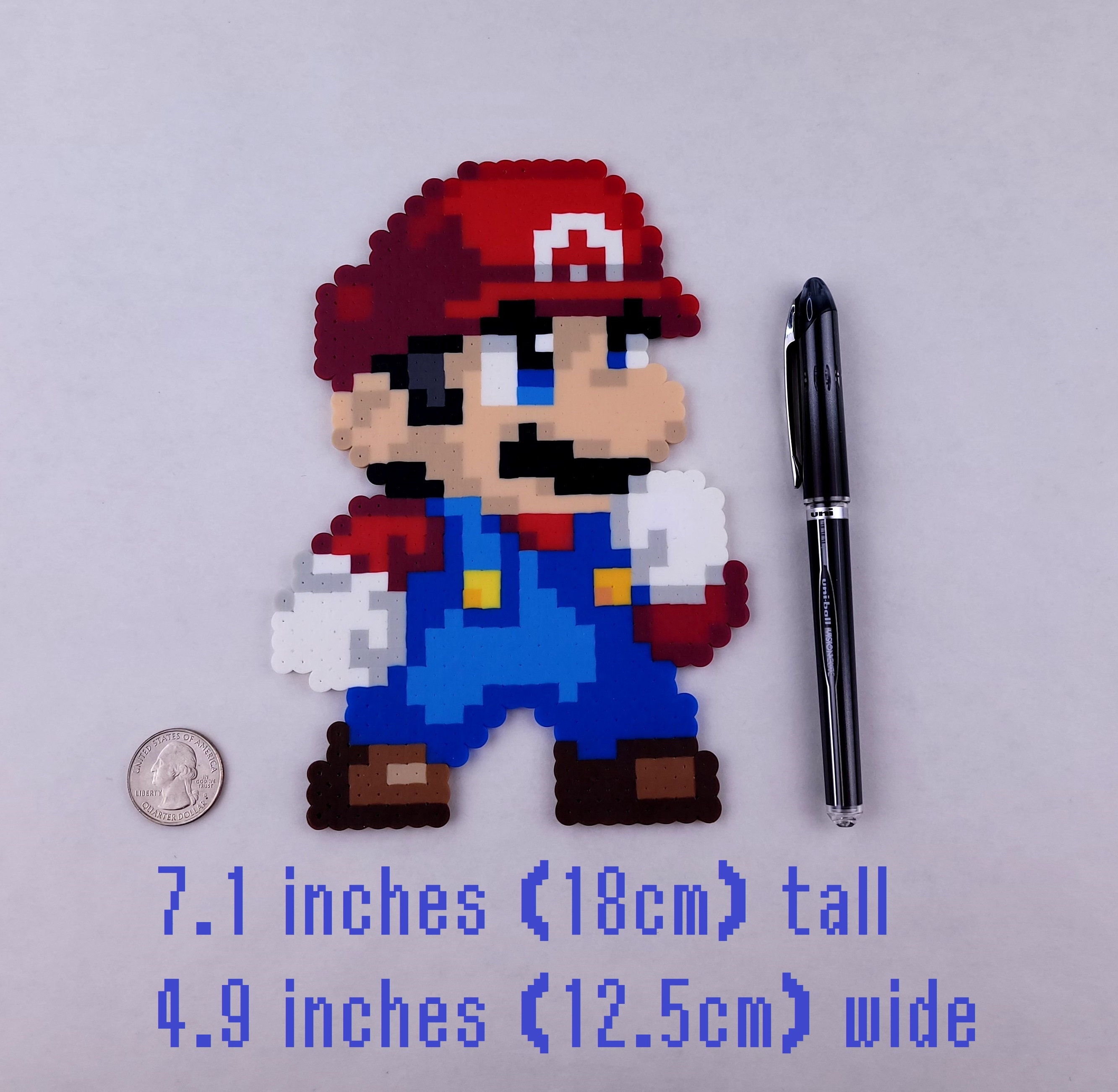 Super Mario Ballpoint Pen Art Print Set