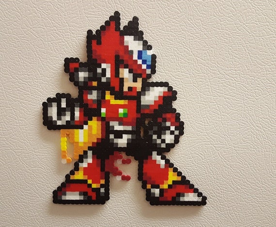 mega man perler beads
