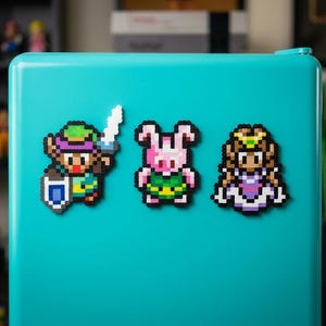 ゼルダの伝説 パーラービーズ製リンク ゼルダ ピクセルアート