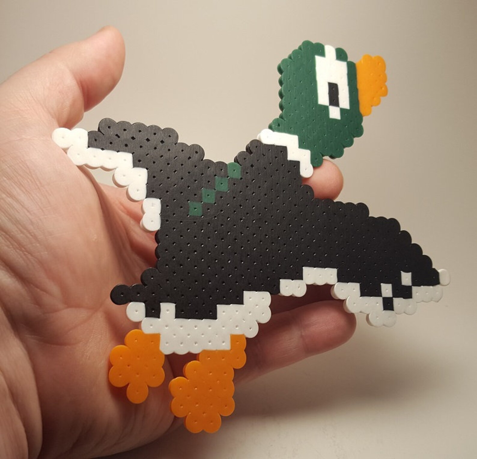 Duck Hunt perler beads fridge video game decor Etsy