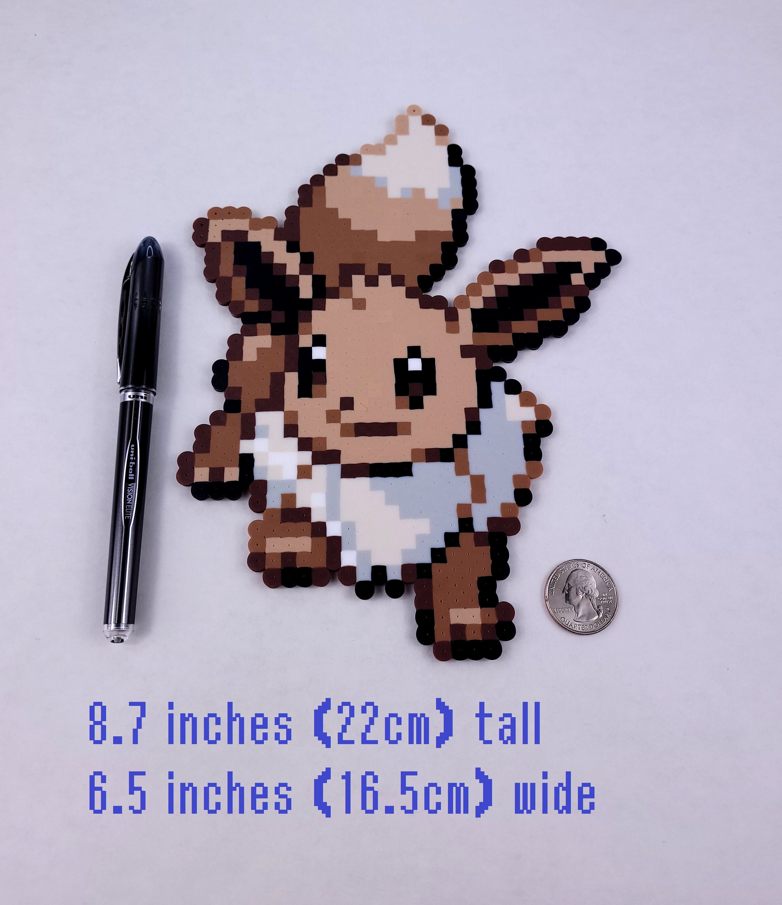 イーブイのパーラーアートマグネット、ポケモンイーブイギフト、8 