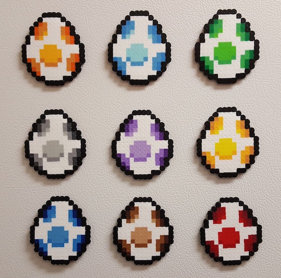 Some of the perler beads I've made! (designs are not mine, but wanted to  share my favorite pieces that I made. design creds to pinterest!) :  r/beadsprites