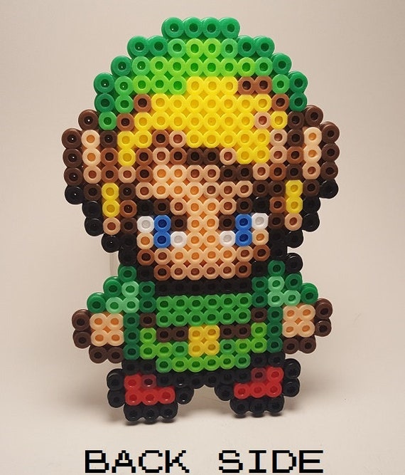 Link from zelda, pixel art