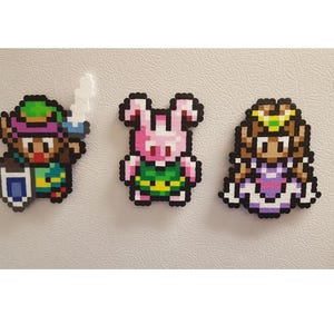 Zelda, Perler Beads, Link, Legend of Zelda, the legend of zelda, pixel art, breath of the wild, zelda cosplay, snes, geek, Nintendo