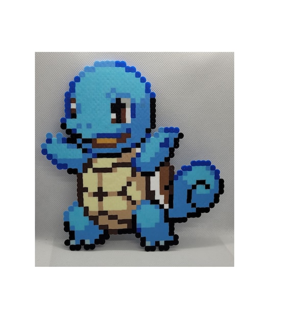 Pokemon Squirtle perler beads pixel art Pokemon Perler - Etsy México Pokemon Squirtle perler beads pixel art Pokemon Perler - Etsy México