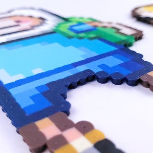 Finn, jake, Adventure time, perler, Finn the Dog, Jake the Human, kandi, hama, beads, cartoon, 8 bit perler, bead fan art