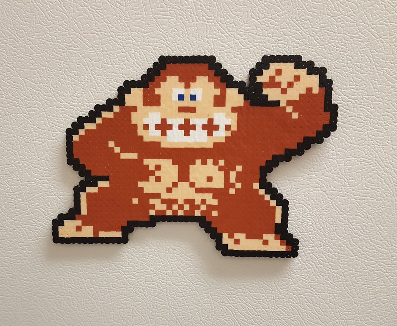 Donkey Kong, Perler beads, bead art, Pixel Art, nintendo, video game, super...