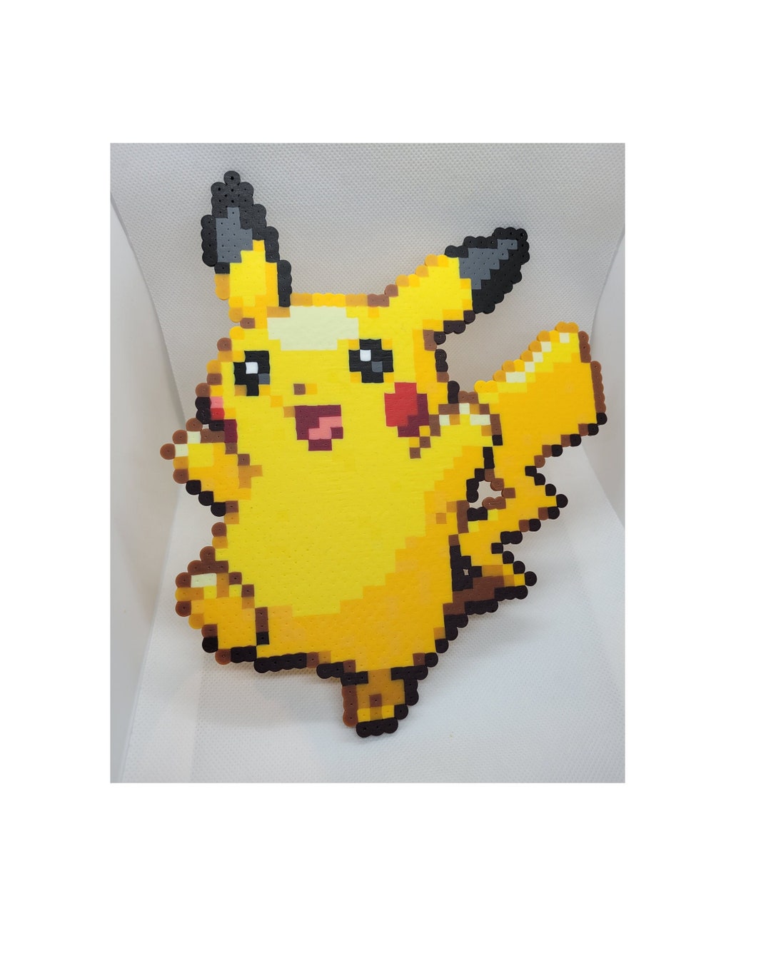 Perler Pikachu Pokemon, Charizard, Bulbasaur, Pikachu, Eevee, Bit Pixel Art Bead Sprite, Gifts for Kids and Gamers, Pokedex, Pokeball Sweden