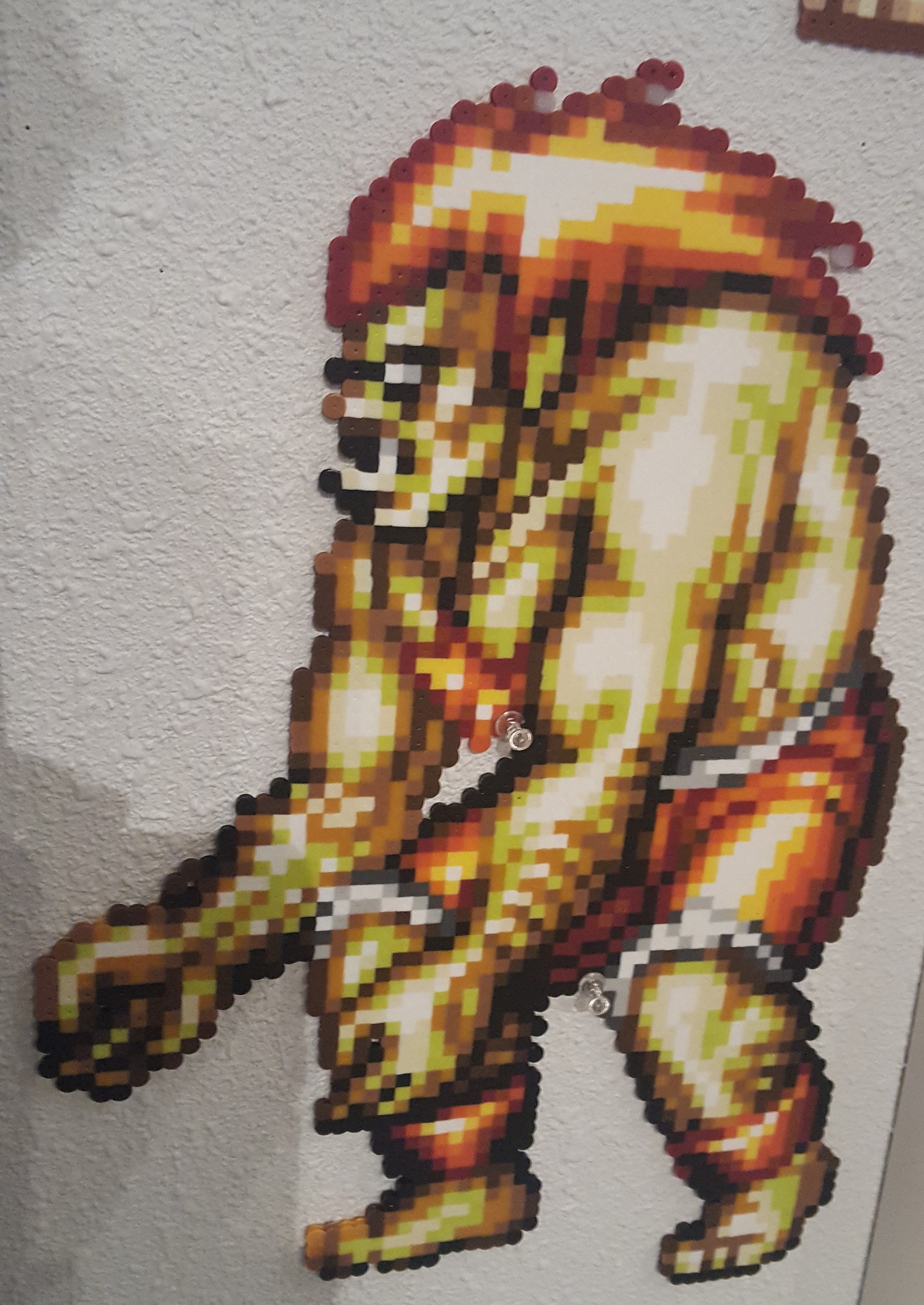 Street Fighter Perler SF2 Street Fighter 2 Pixel Art 8 Bit 