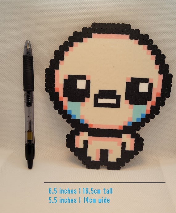 その他 beads art Binding of Isaac Perler: 8-bit Pixel Art - Etsy New Zealand