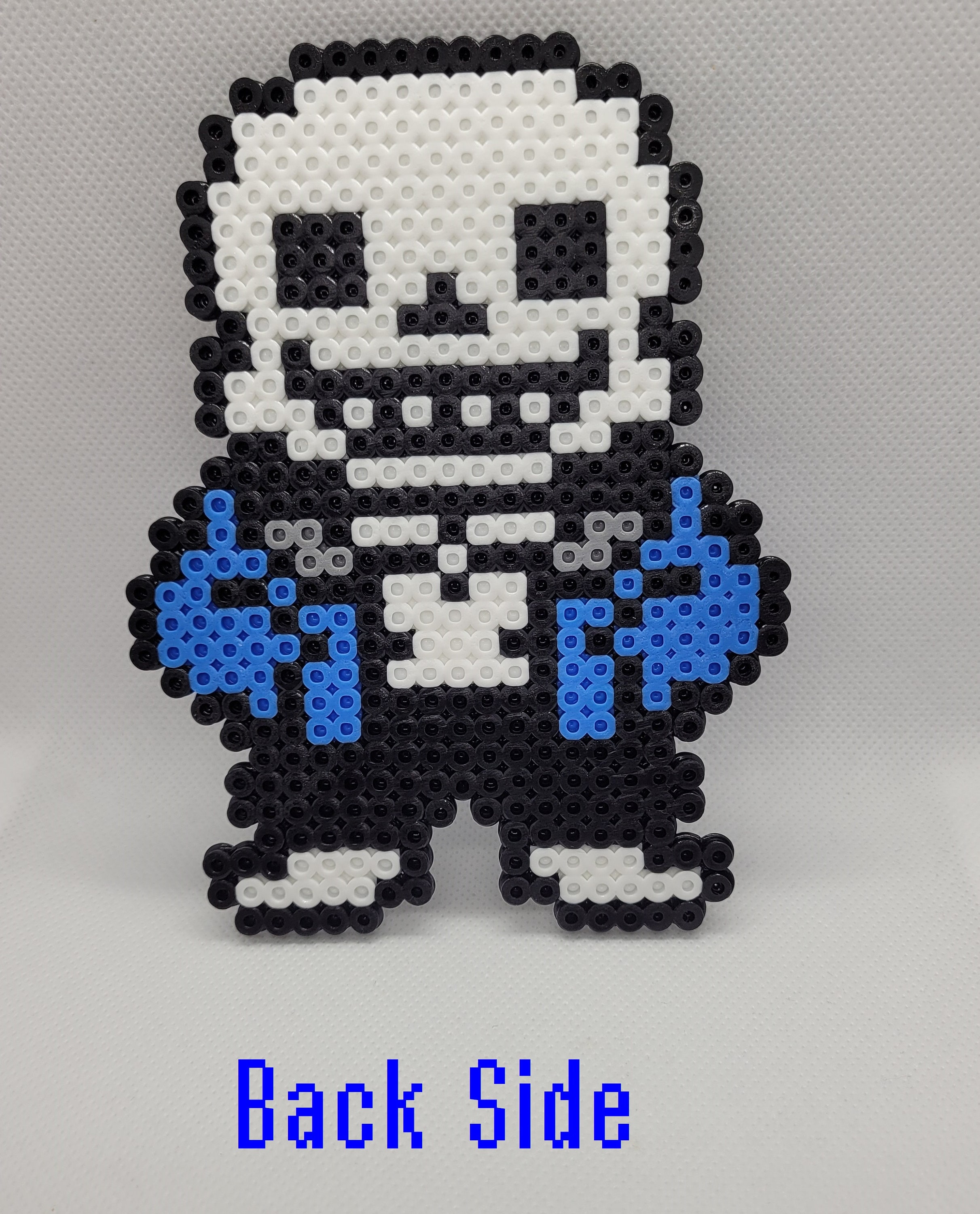 Perler Beads Timelapse: Sans - Undertale Pixel Art 