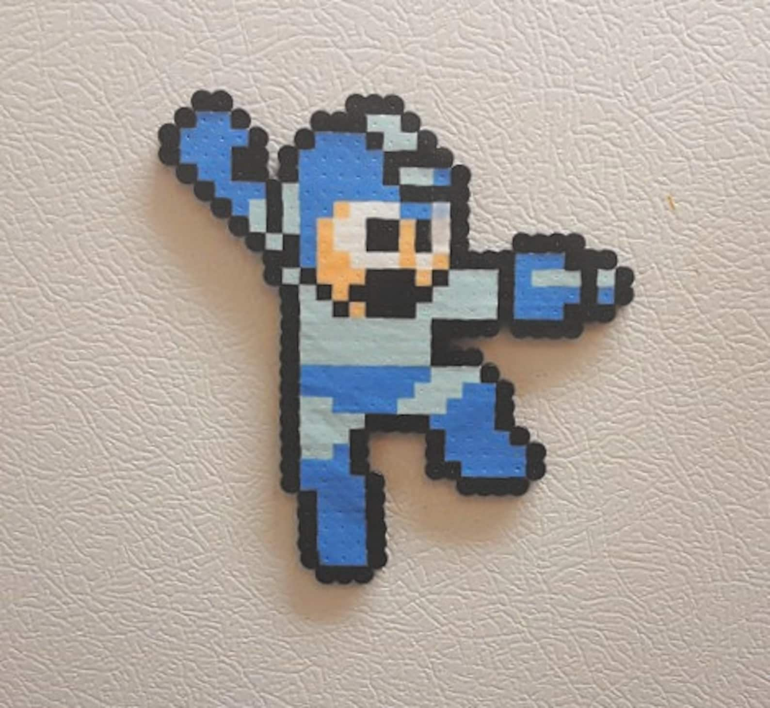 Mega Man Perler Beads Birthday Gift Megaman Perler Perler | Etsy