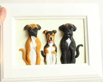 Custom dog portrait, custom pet portrait, personalized pet portrait, dog owner custom gift, custom pet art, custom dog art, pet memorial