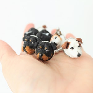 Personalized dog cufflinks, custom dog cufflinks, custom groom gift, wedding gift for him, Father&#39;s Day gift, gift for him, gift for dad