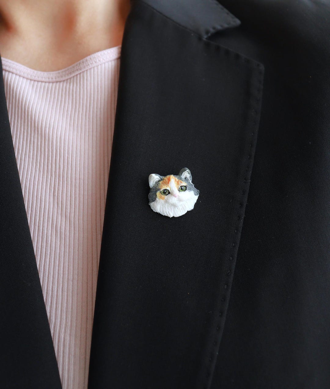 Custom Cat Pin - Etsy