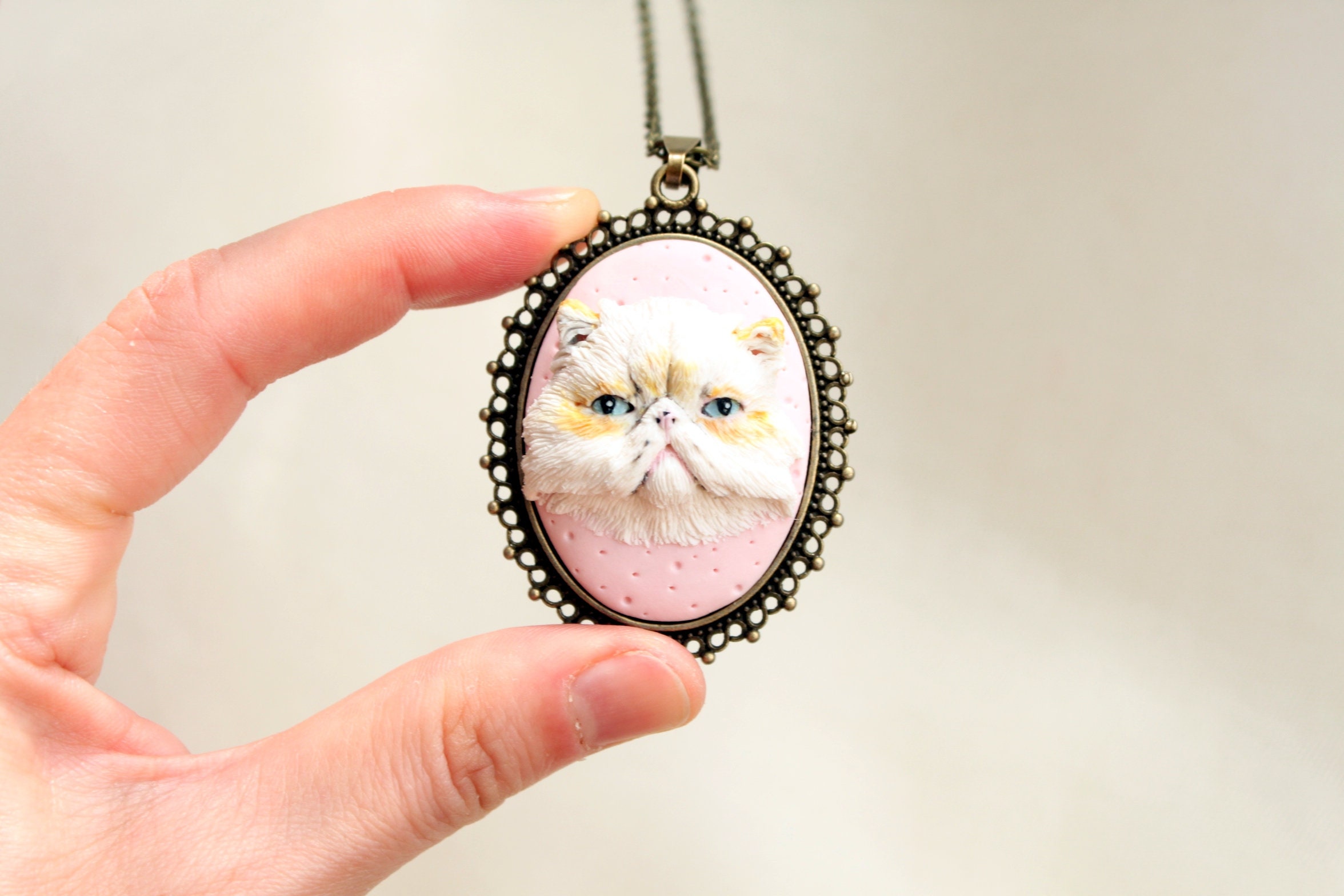 Personalized Jewelry Custom Cat Portrait Custom Cat Etsy