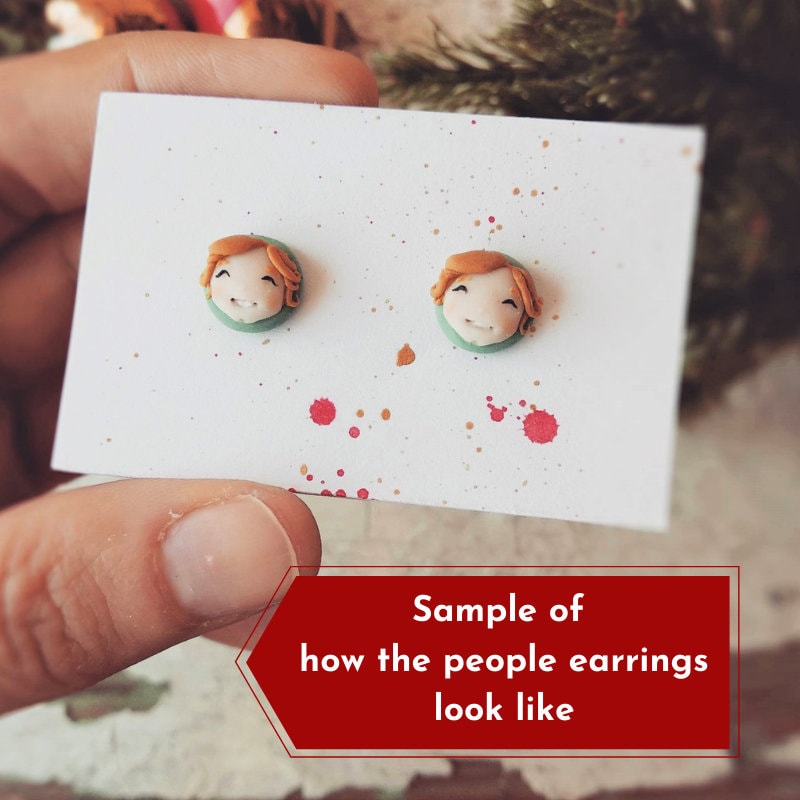 Custom Dog Earrings Personalized Dog Jewelry Custom Dog Etsy