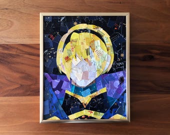 Leo "Fire Emblem: Fates" Inspired Magazine Collage