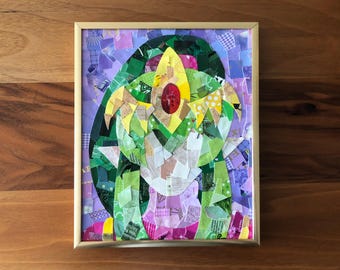 Tiki "Fire Emblem: Shadow Dragon" Inspired Magazine Collage