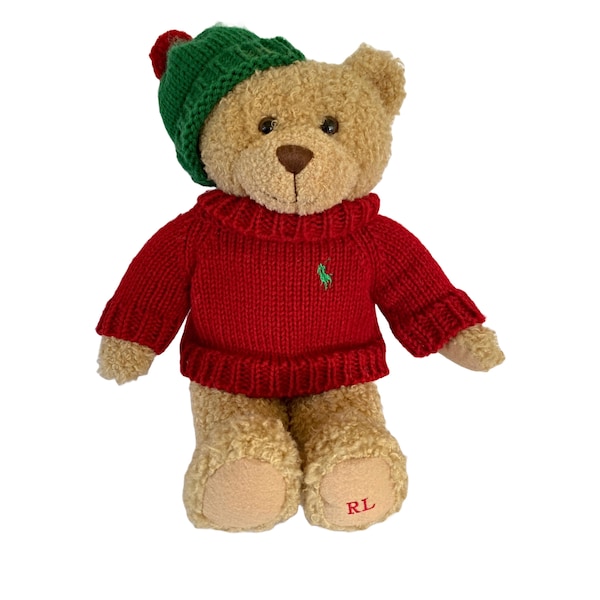 2006 Ralph Lauren The Bear The Cares Christmas Teddy