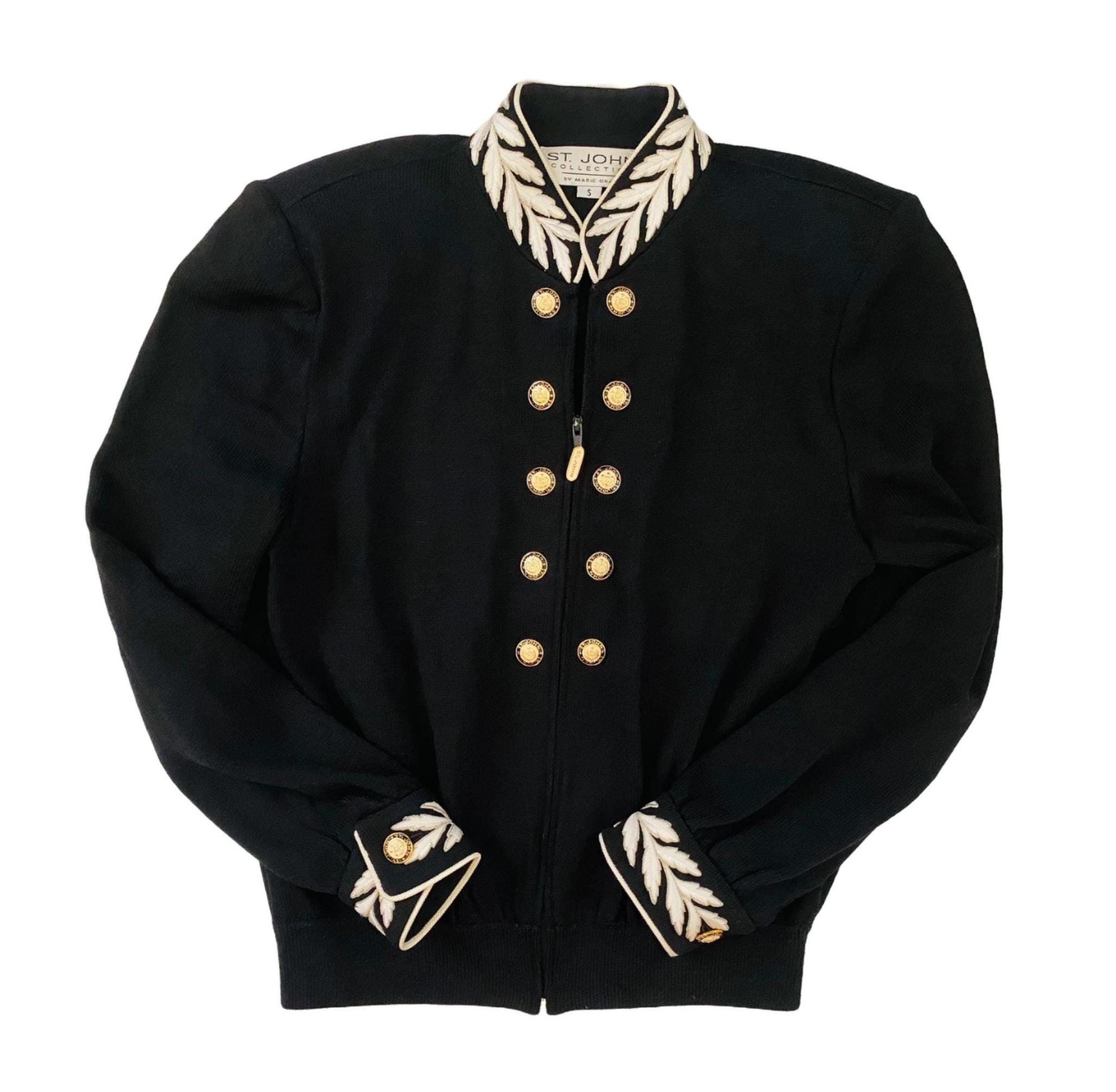 ST.JOHN MARIE GRAY ジャケット 10サイズ ST.JOHN MARIE GRAY ジャケット 10サイズ St John Collection by Marie