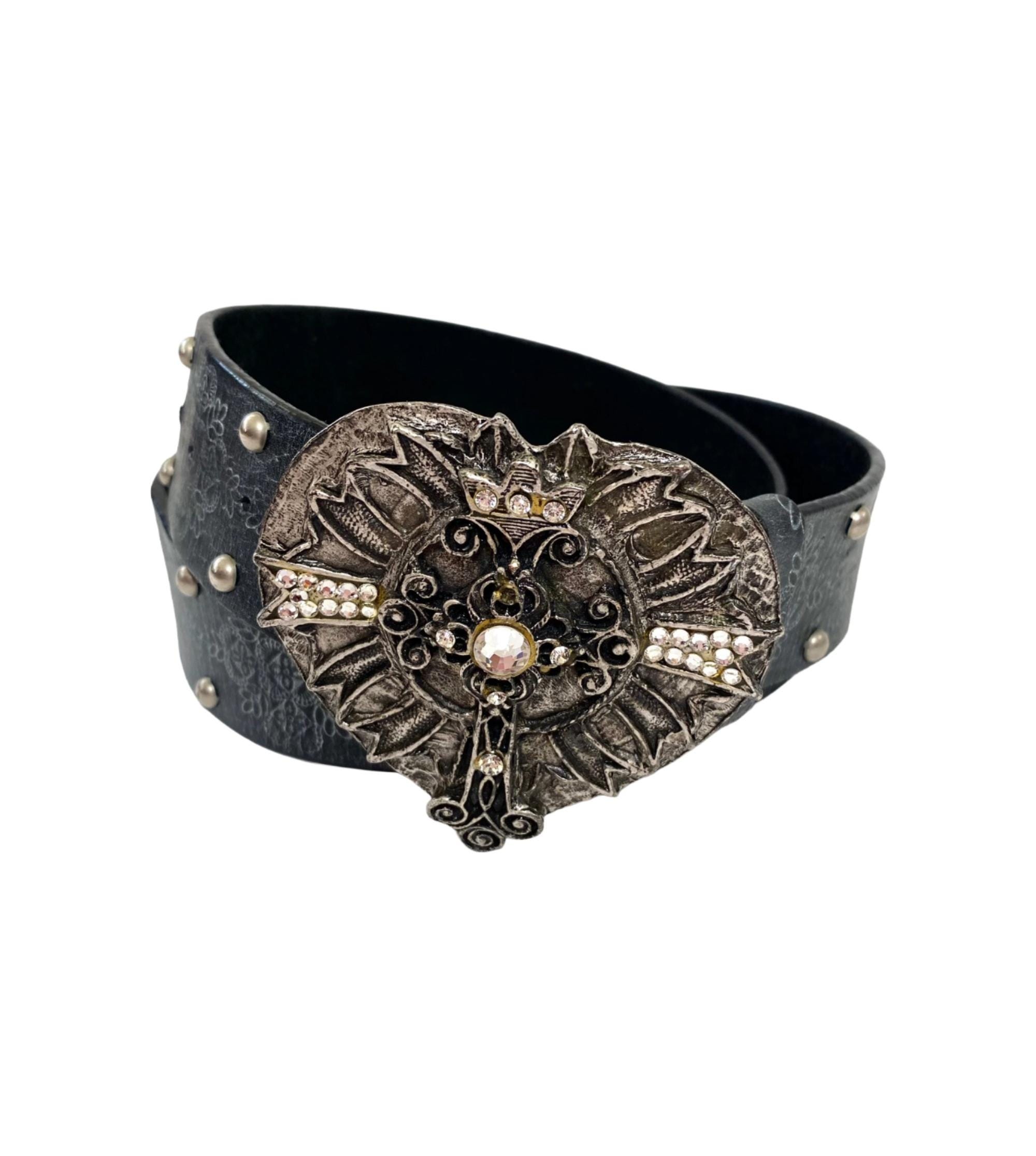 Rhinestone Cross Belt - Etsy display picture 2