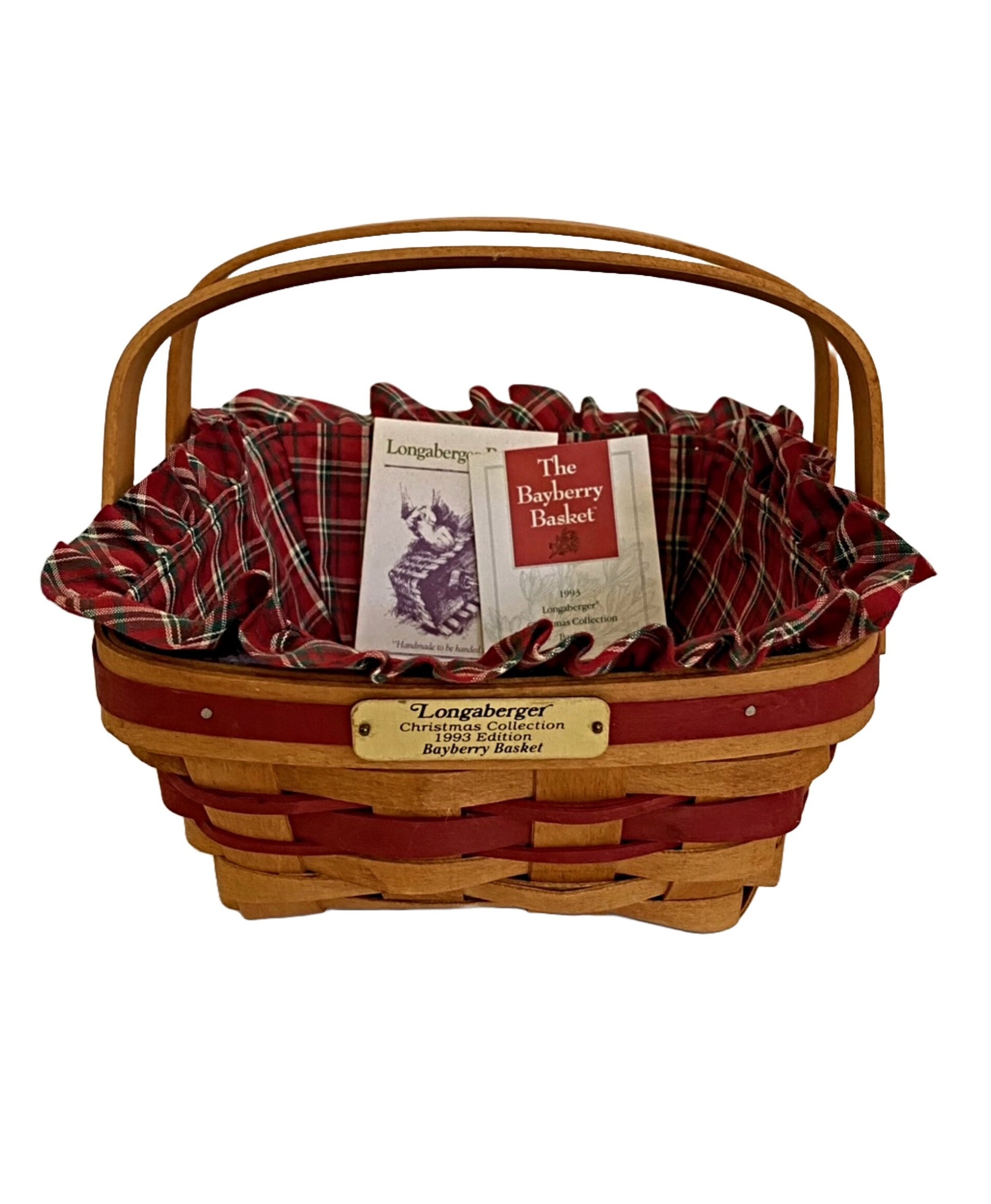 美品 アメリカ製 1993年 Longaberger 蓋付き ロンガバーガー