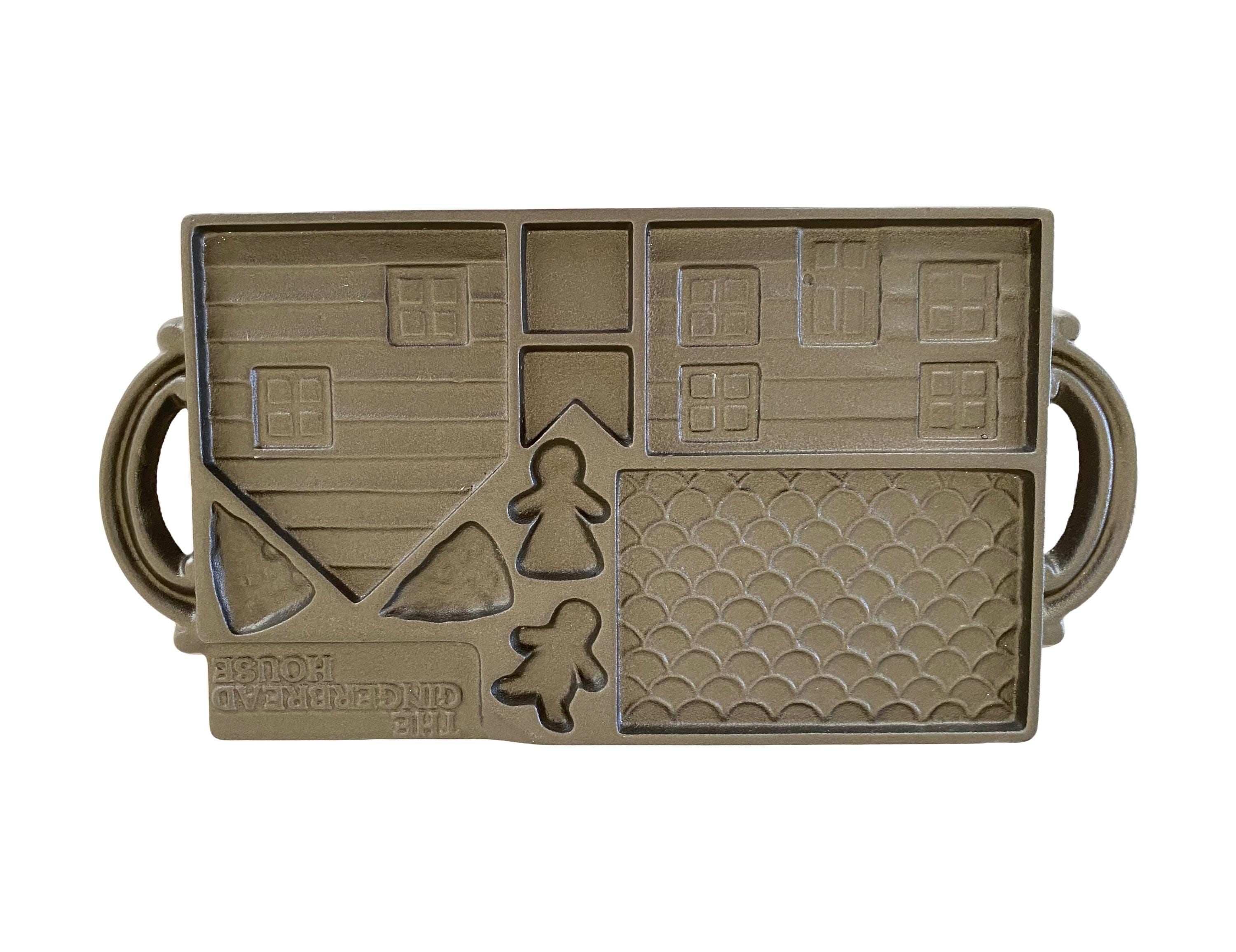 John Wright Gingerbread The Gingerbread House Cast Iron Mold