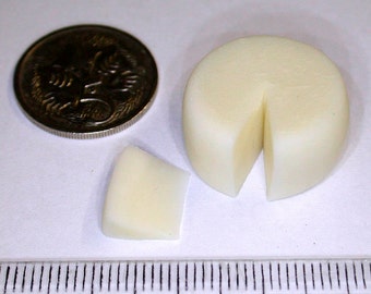 Miniature Cheshire Cheese for Dollshouse 1/12 scale