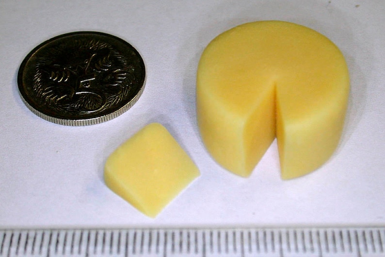 Miniature Cheddar Cheese for Dollshouse 1/12 Scale - Etsy Australia